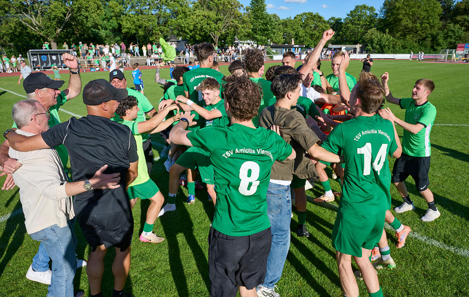 TSV Amicitia Viernheim dreht Aufstiegsfinale gegen den VfB Rauenberg und bleibt in der Landesliga