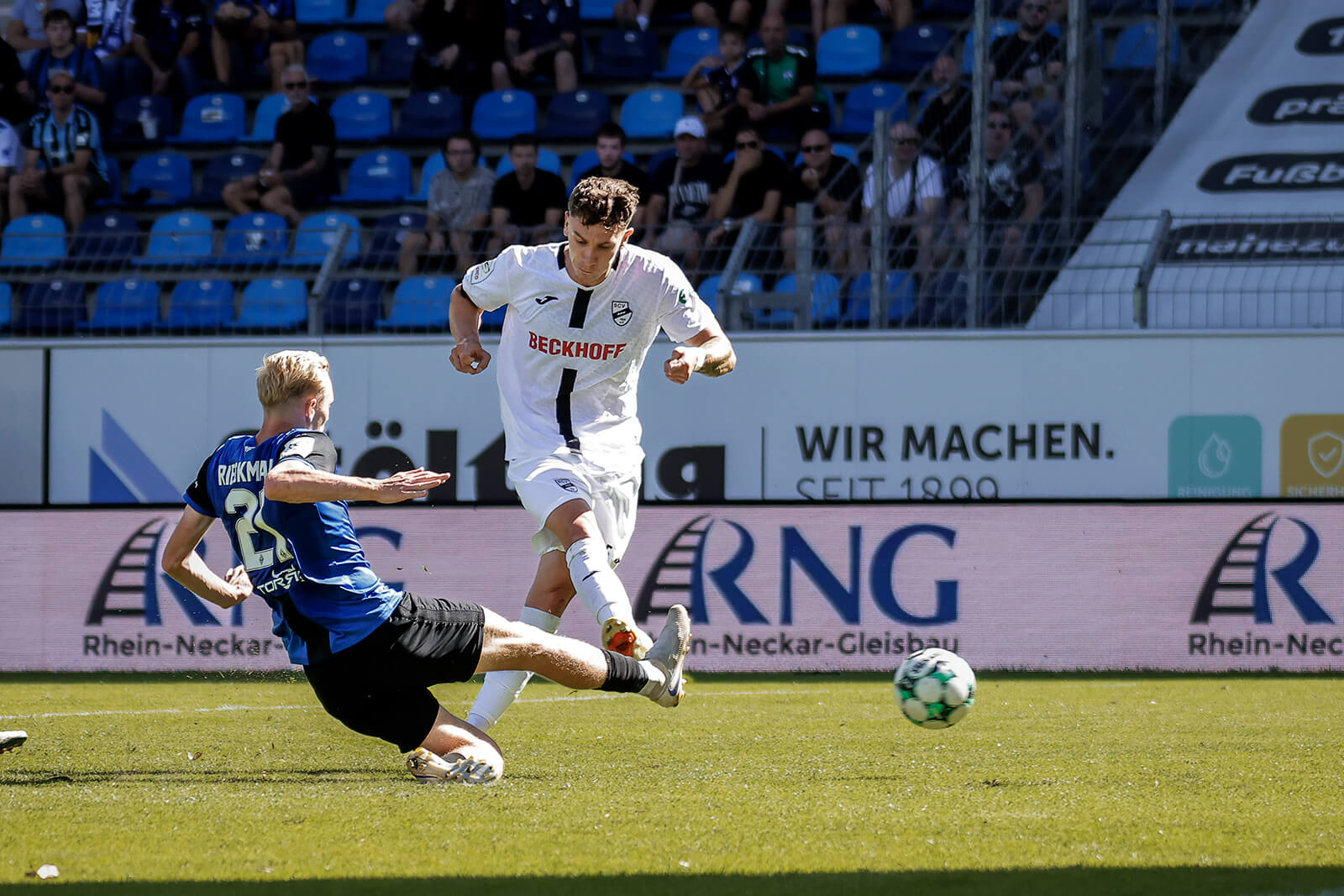 Der SV Waldhof kassiert beim 0:1 gegen Verl die zweite Pleite in Folge