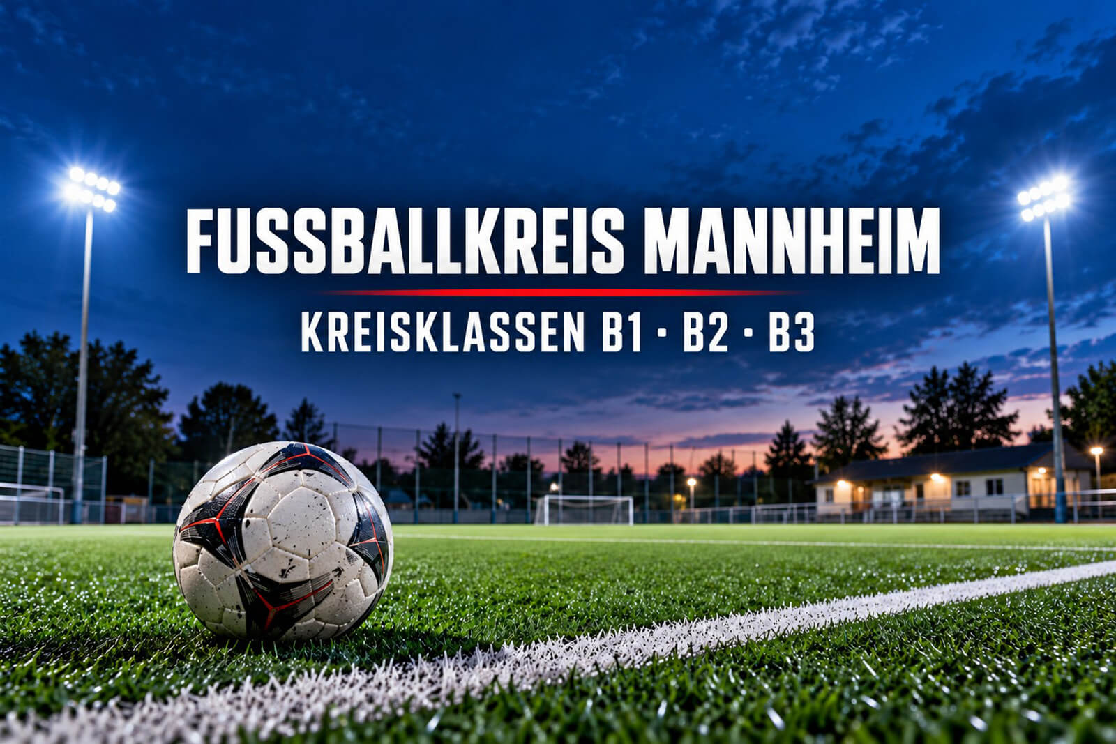 Übersicht Kreisklassen B Staffel I/II/III Mannheim 2026/2027